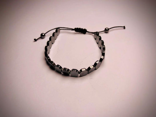 Metal bead bracelet