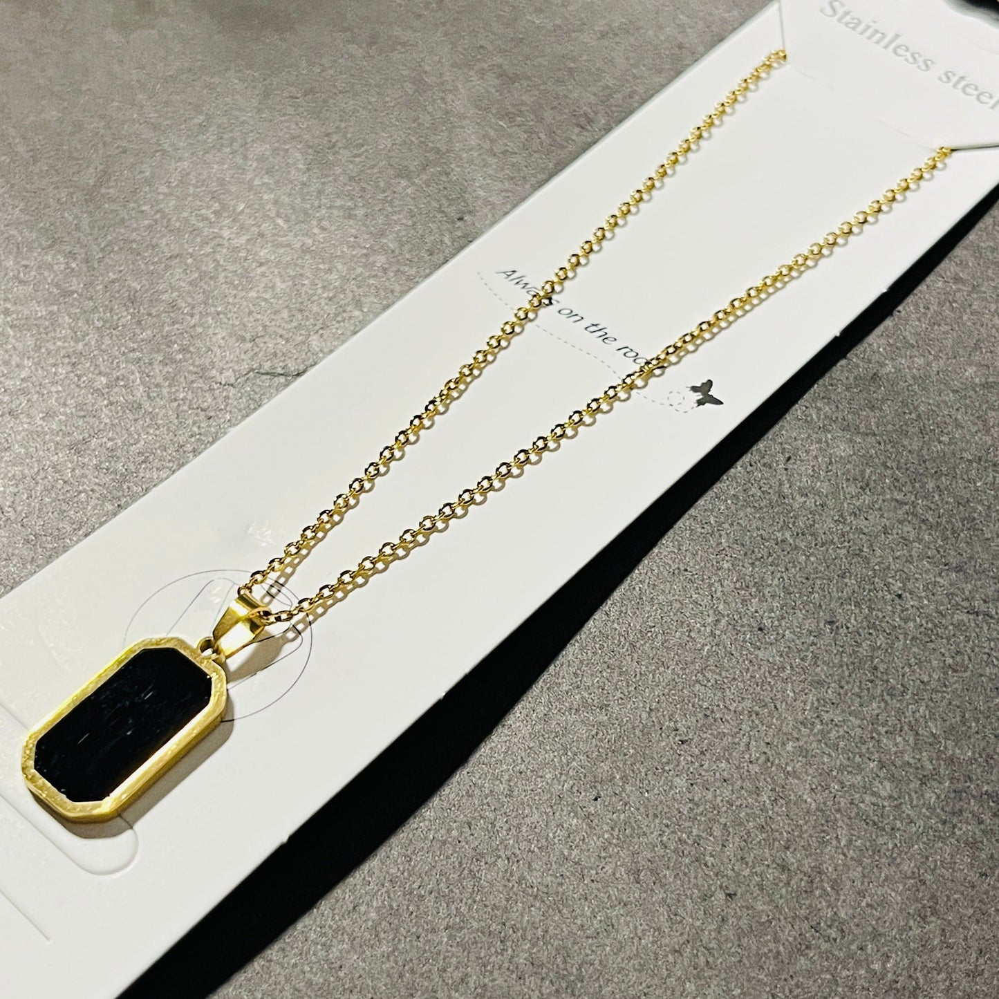 Midnight Luxe Pendant Necklace ✨