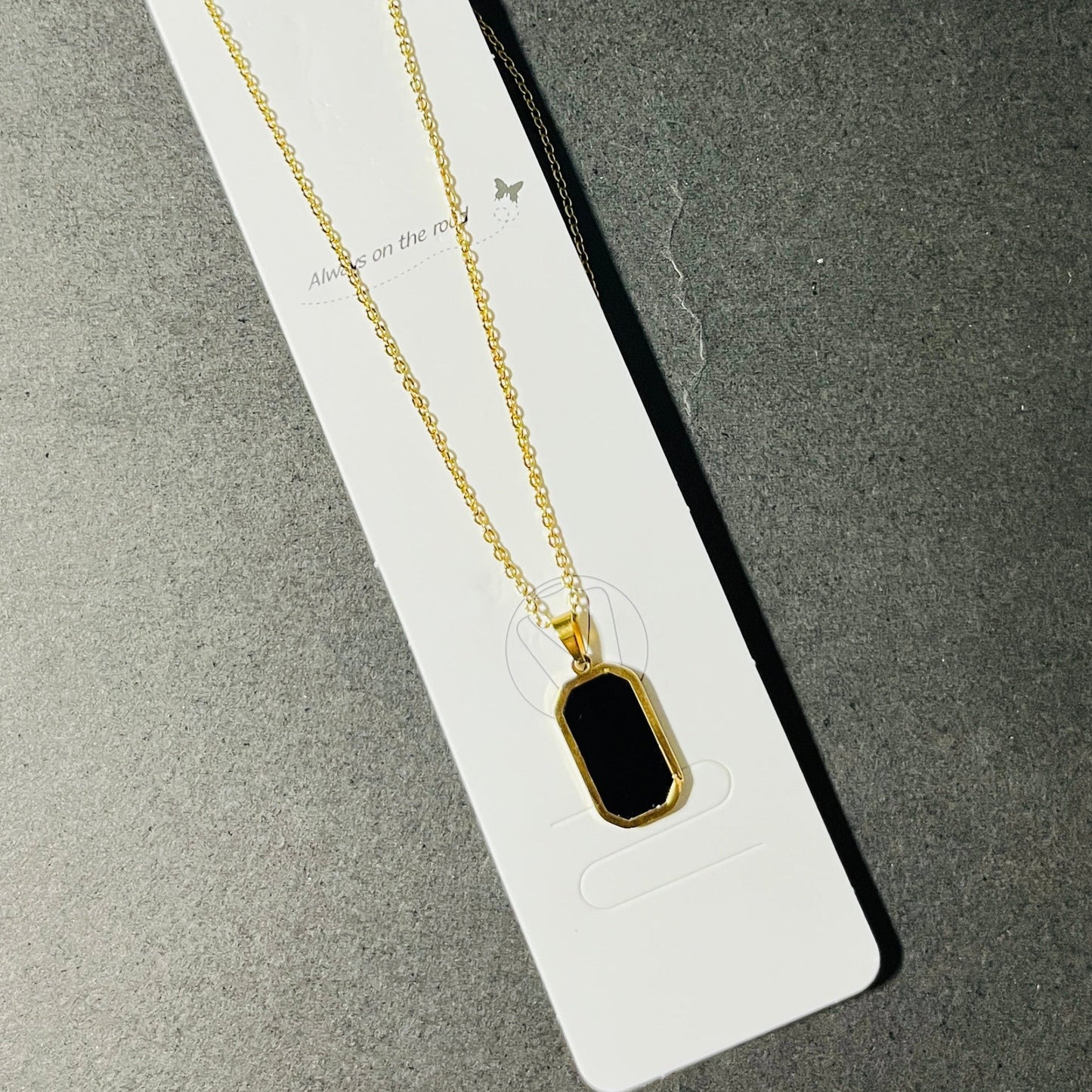 Midnight Luxe Pendant Necklace ✨