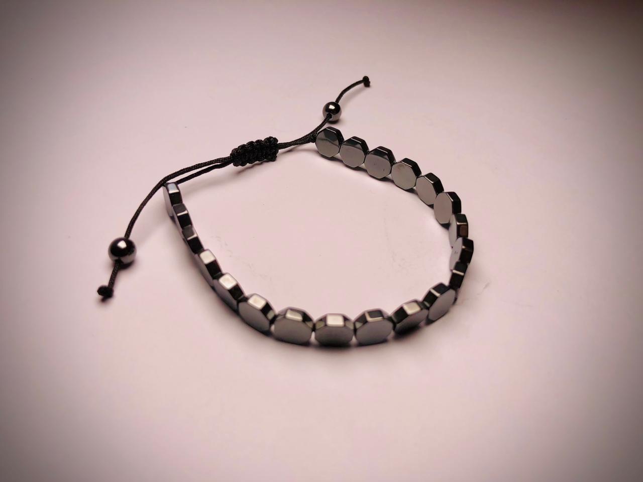 Metal bead bracelet