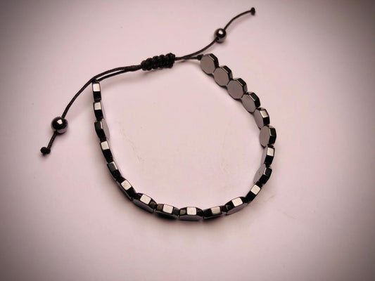 Metal bead bracelet